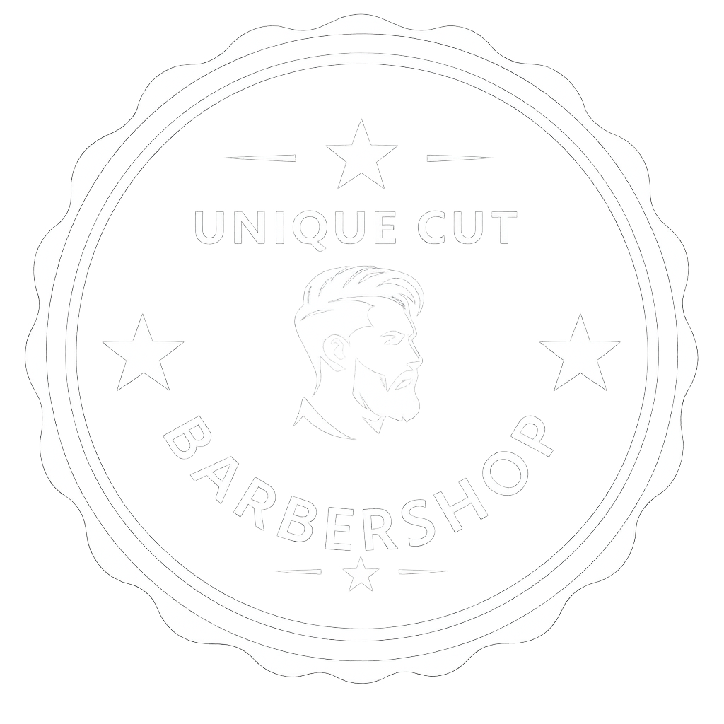 Unique Cut Barbershop Badge